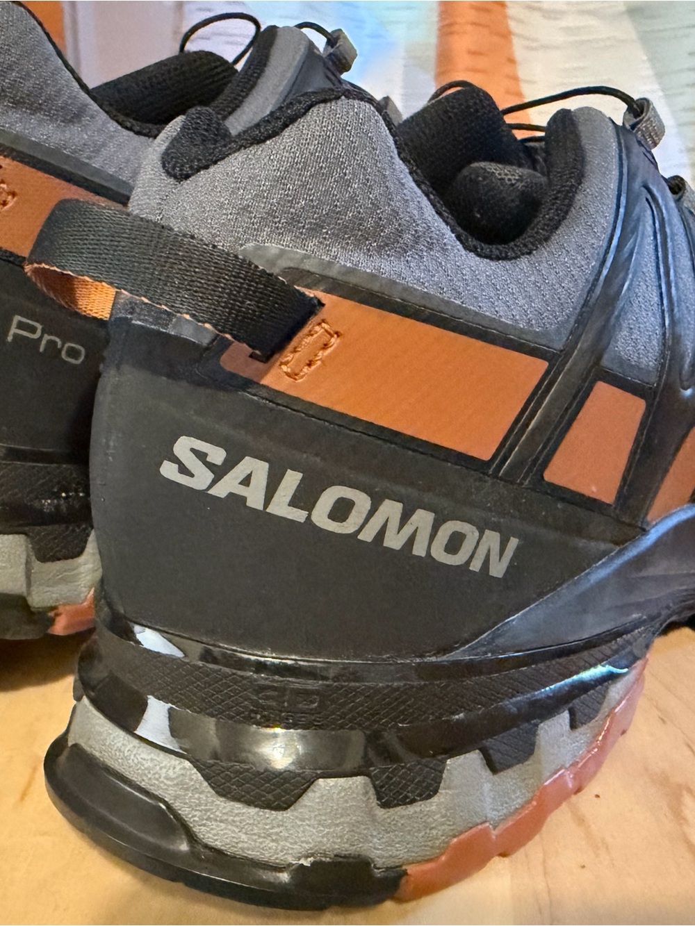 Salomon Men’s Athletic Shoes - Gray & Orange